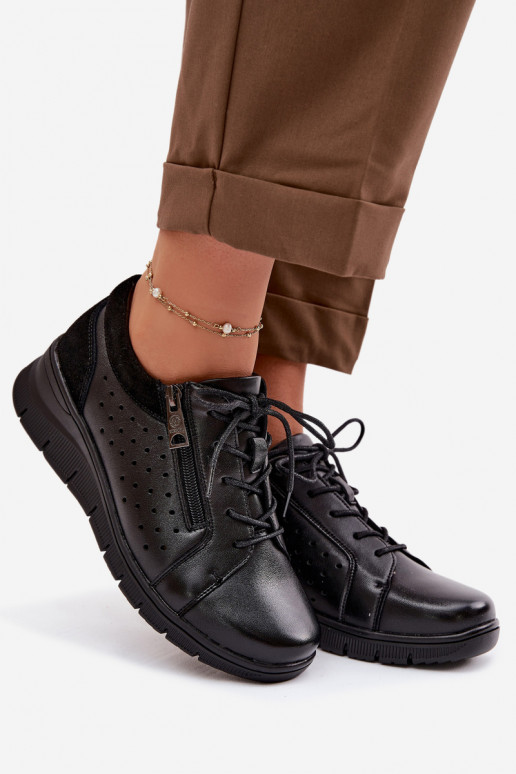 Oda batai Moteriškas su platforma Vinceza 39977 juodos spalvos