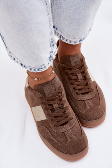 Sneakers modelio batai Moteriškas Big Star TT274116 rudos spalvos