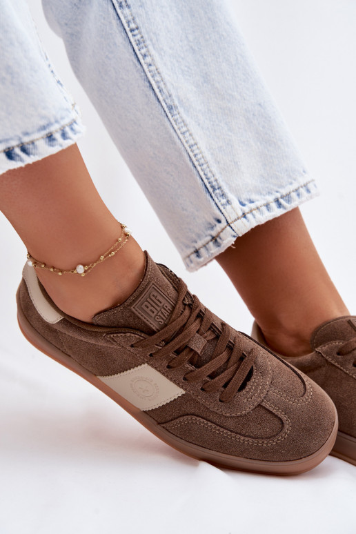 Sneakers modelio batai Moteriškas Big Star TT274116 rudos spalvos