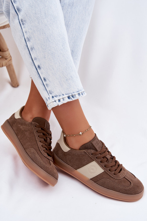 Sneakers modelio batai Moteriškas Big Star TT274116 rudos spalvos