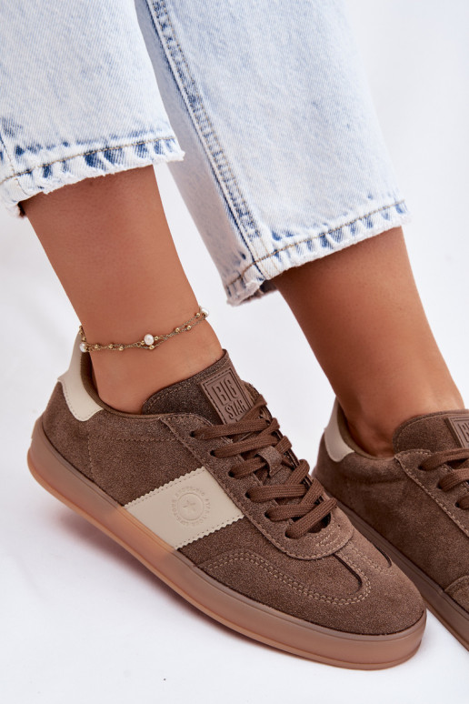 Sneakers modelio batai Moteriškas Big Star TT274116 rudos spalvos