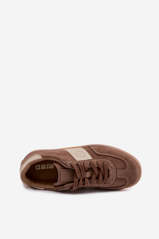 Sneakers modelio batai Moteriškas Big Star TT274116 rudos spalvos