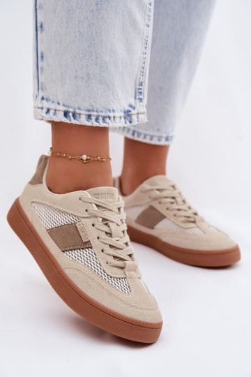 Sneakers modelio batai Moteriškas Big Star TT274759 smėlio spalvos 2