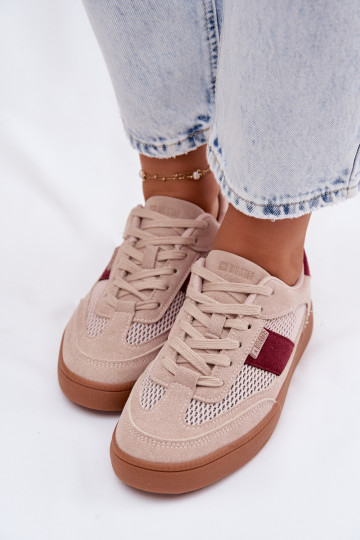 Sneakers modelio batai Moteriškas Big Star TT274760 rožinės spalvos