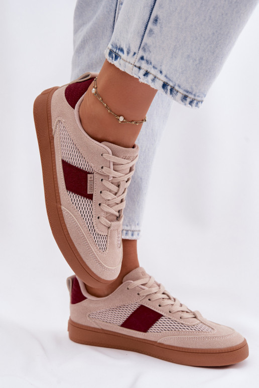 Sneakers modelio batai Moteriškas Big Star TT274760 rožinės spalvos