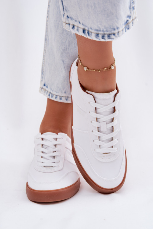 Sneakers modelio batai Moteriškas Big Star TT274366 baltos spalvos