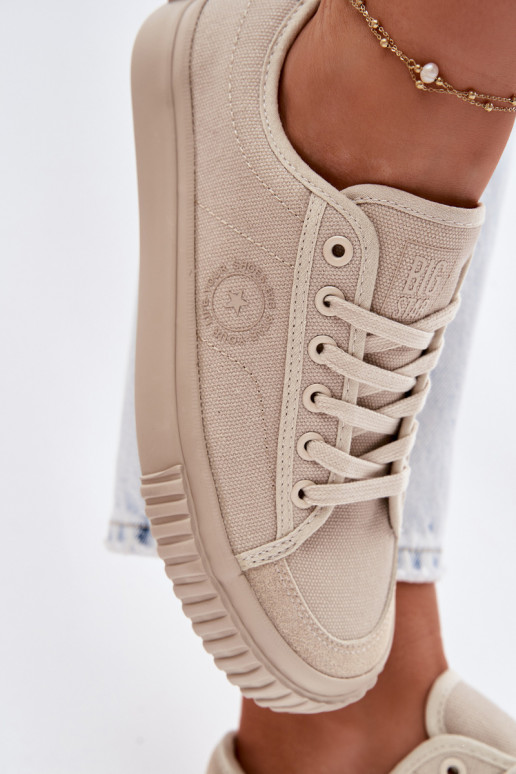 Žemas Laisvalaikio bateliai Big Star TT274106 smėlio spalvos