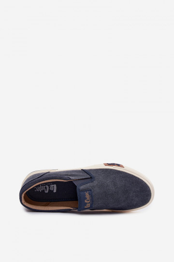 Sportbačiai Vyriški laisvalaikio batai Slip On Lee Cooper LCIN-26-02-4088 tamsiai mėlynos spalvos 2