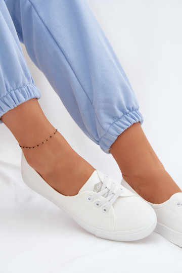 Sportbačiai Laisvalaikio bateliai Lee Cooper LCIN-26-02-4044 baltos spalvos