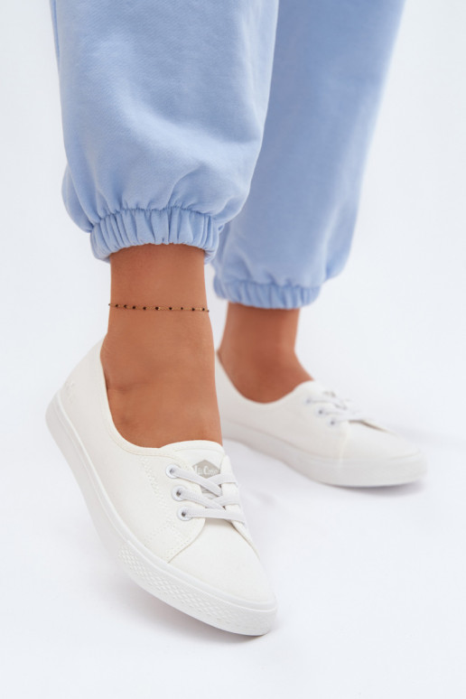 Sportbačiai Laisvalaikio bateliai Lee Cooper LCIN-26-02-4044 baltos spalvos