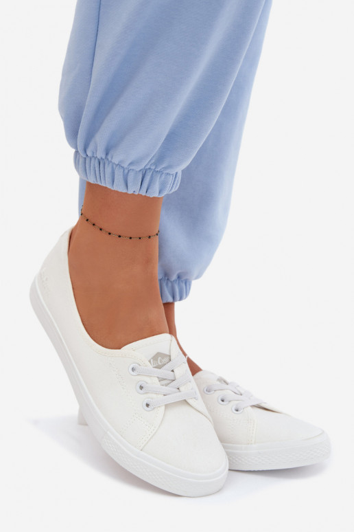 Sportbačiai Laisvalaikio bateliai Lee Cooper LCIN-26-02-4044 baltos spalvos