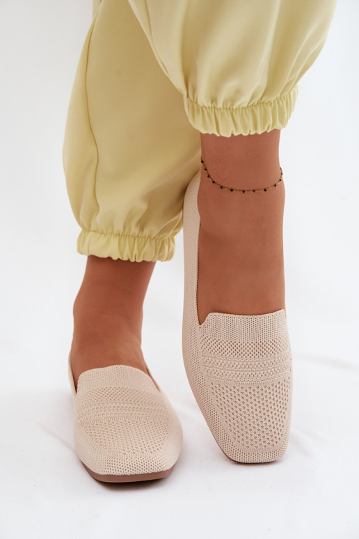  moteriški mokasinai dramblio kaulo spalvos Dorielle