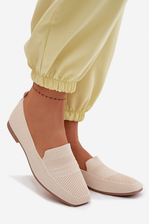  moteriški mokasinai dramblio kaulo spalvos Dorielle