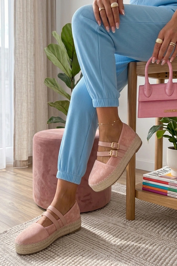 Rožinės espadrilės ant... 2