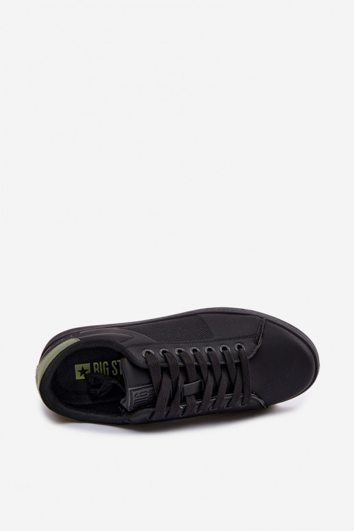Sporto stiliaus batai vyrams Big Star TT174301 juodos spalvos