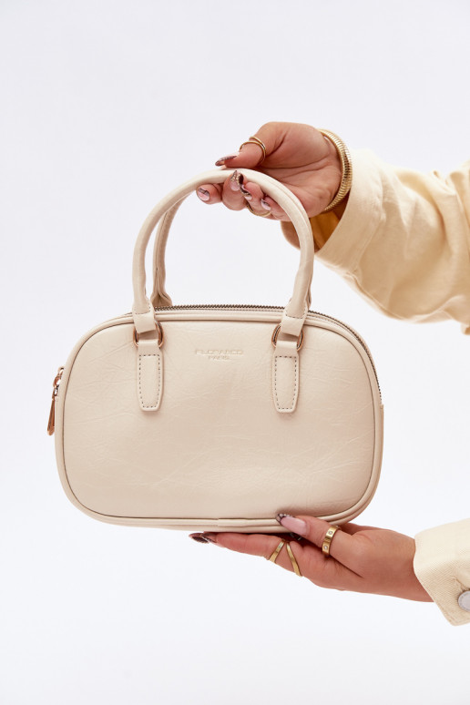 Rankinė Typu Bagažinė Tai turiža iš eko odos Ryškiaismėlio spalvos Soraya