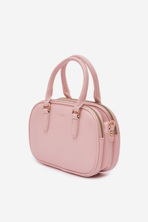 Rankinė Typu Bagažinė Tai turiža iš eko odos rožinė Soraya