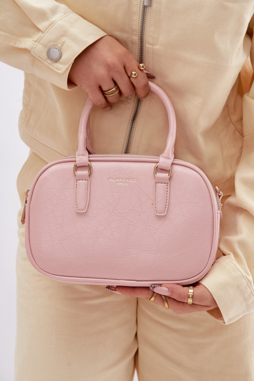 Rankinė Typu Bagažinė Tai turiža iš eko odos rožinė Soraya