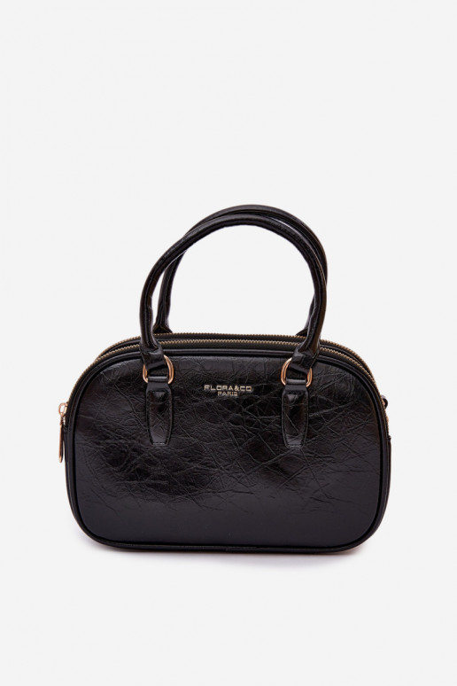 Rankinė Typu Bagažinė Tai turiža iš eko odos juoda Soraya