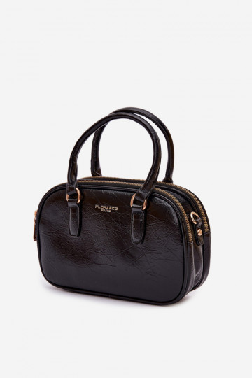 Rankinė Typu Bagažinė Tai turiža iš eko odos juoda Soraya 2