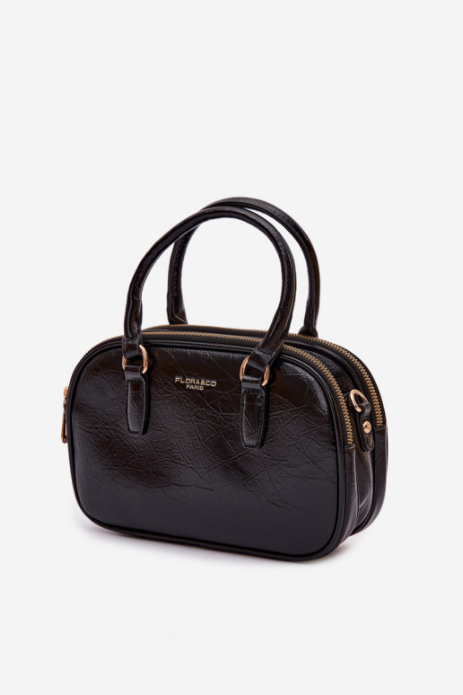 Rankinė Typu Bagažinė Tai turiža iš eko odos juoda Soraya