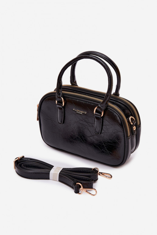 Rankinė Typu Bagažinė Tai turiža iš eko odos juoda Soraya