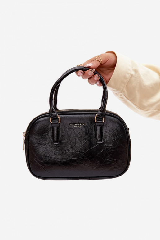 Rankinė Typu Bagažinė Tai turiža iš eko odos juoda Soraya