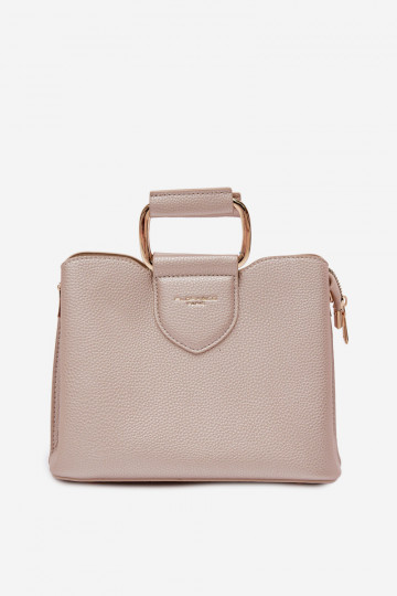 Rankinė Bagažinė Tai turiža iš eko odos aukso spalvos Lorielle