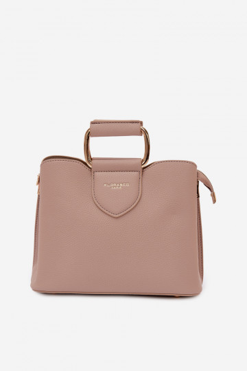 Rankinė Bagažinė Tai turiža iš eko odos Tamsussmėlio spalvos Lorielle