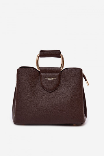 Rankinė Bagažinė Tai turiža iš eko odos CzekoladoĮa Lorielle