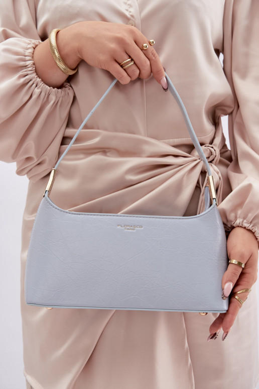 Rankinė iš eko odos Mėlyna Tielle