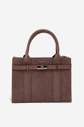 Rankinė Typu BagažinėsuImitacji iš zomšosu Tamsussmėlio spalvos Noressa