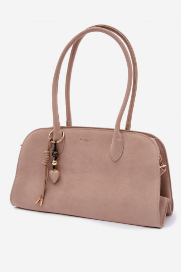 RankinėsuBrelokiem I su sagtimismi iš eko zomšosoĮa Ryškiaismėlio spalvos Violette 2