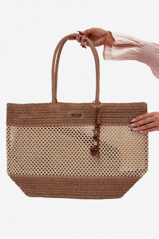 Pinta Rankinė/krepšys Pirkėjas DidelissuBrelokiem dramblio kaulo spalvos Lucette