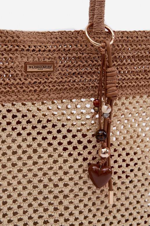 Pinta Rankinė/krepšys Pirkėjas DidelissuBrelokiem dramblio kaulo spalvos Lucette