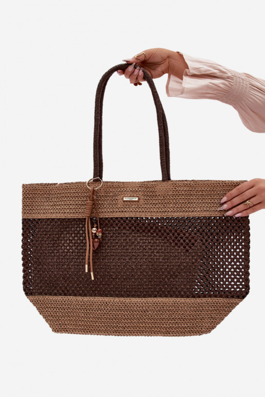 Pinta Rankinė/krepšys Pirkėjas DidelissuBrelokiem ruda Lucette