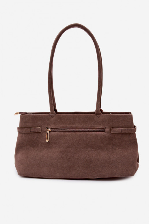 RankinėsuImitacji iš zomšosu ZaĮieszka Jamnik Tamsussmėlio spalvos Noellea