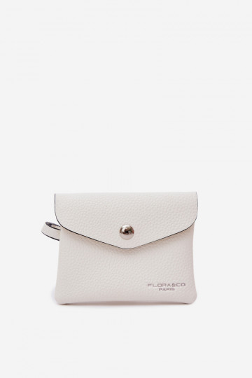 Portmonetka Moteriška iš eko odos dramblio kaulo spalvos Calienne