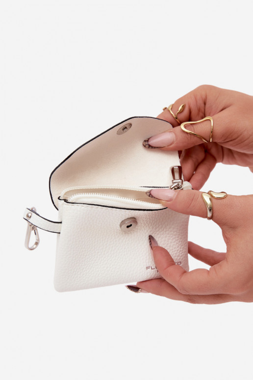 Portmonetka Moteriška iš eko odos dramblio kaulo spalvos Calienne