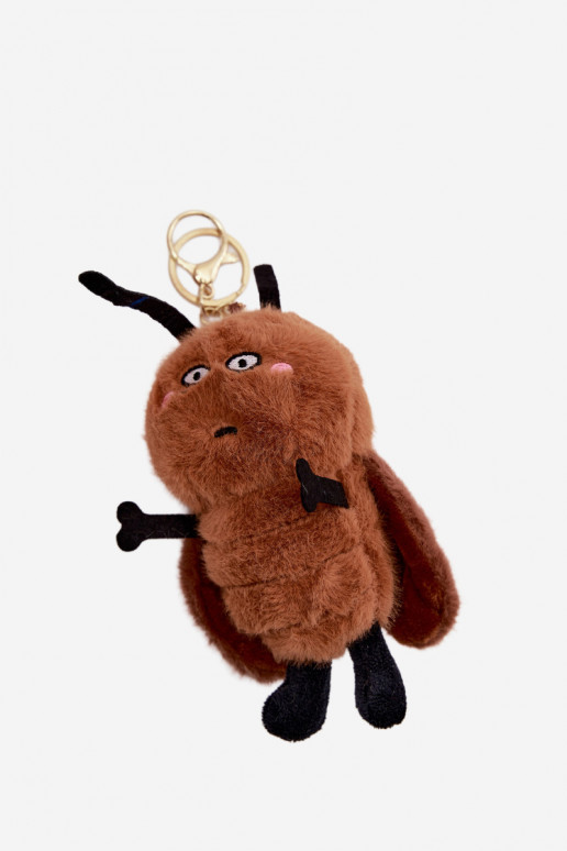 Breloczek ZaĮieszka Do Torebki Kluczy Tai turiskotka Pszczoła rudos spalvos