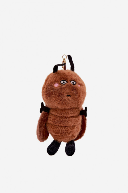 Breloczek ZaĮieszka Do Torebki Kluczy Tai turiskotka Pszczoła rudos spalvos