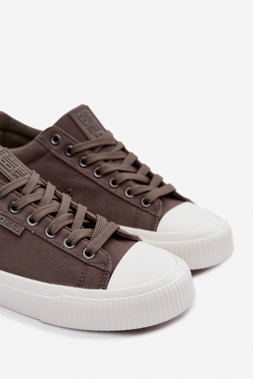 Vyrų žemi laisvalaikio batai pilkos spalvos