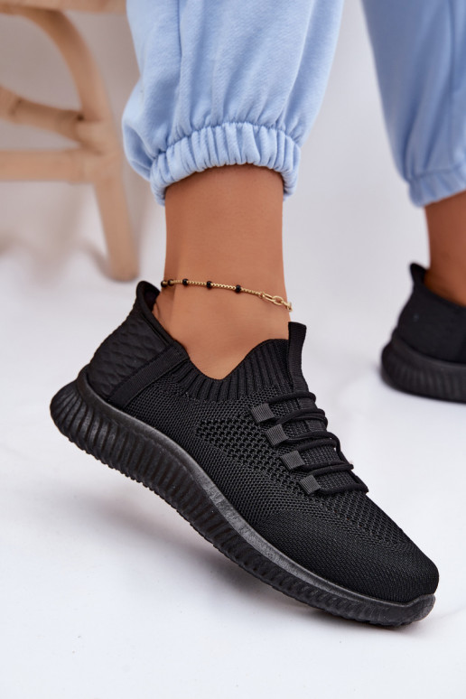  Įsispiriamo modelio sportiniai bateliai Moteriškas juodos spalvos Olive