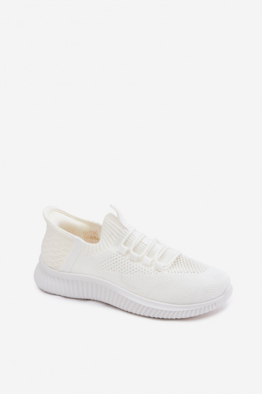  Įsispiriamo modelio sportiniai bateliai Moteriškas baltos spalvos Olive