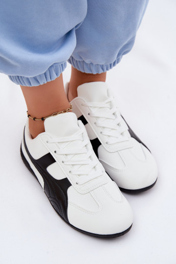 Sneaker modelio moteriški batai baltos spalvos Tai