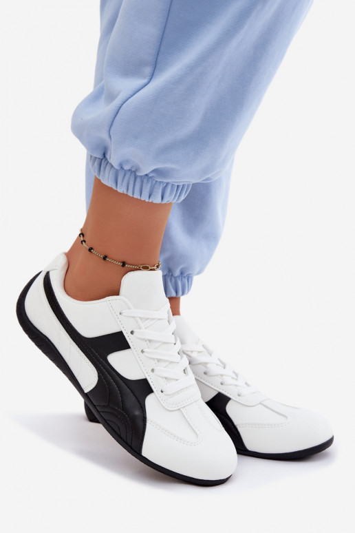 Sneaker modelio moteriški batai baltos spalvos Tai