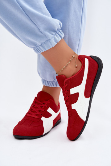 Sneaker modelio moteriški batai raudonos spalvos Tai 2