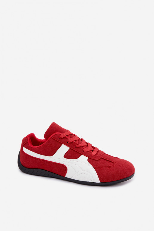 Sneaker modelio moteriški batai raudonos spalvos Tai