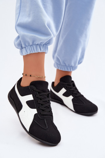 Sneaker modelio moteriški batai juodos spalvos Tai 2
