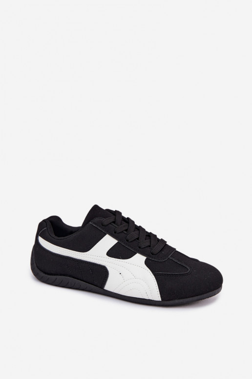 Sneaker modelio moteriški batai juodos spalvos Tai